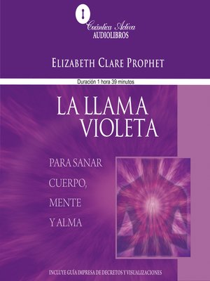 cover image of La llama violeta